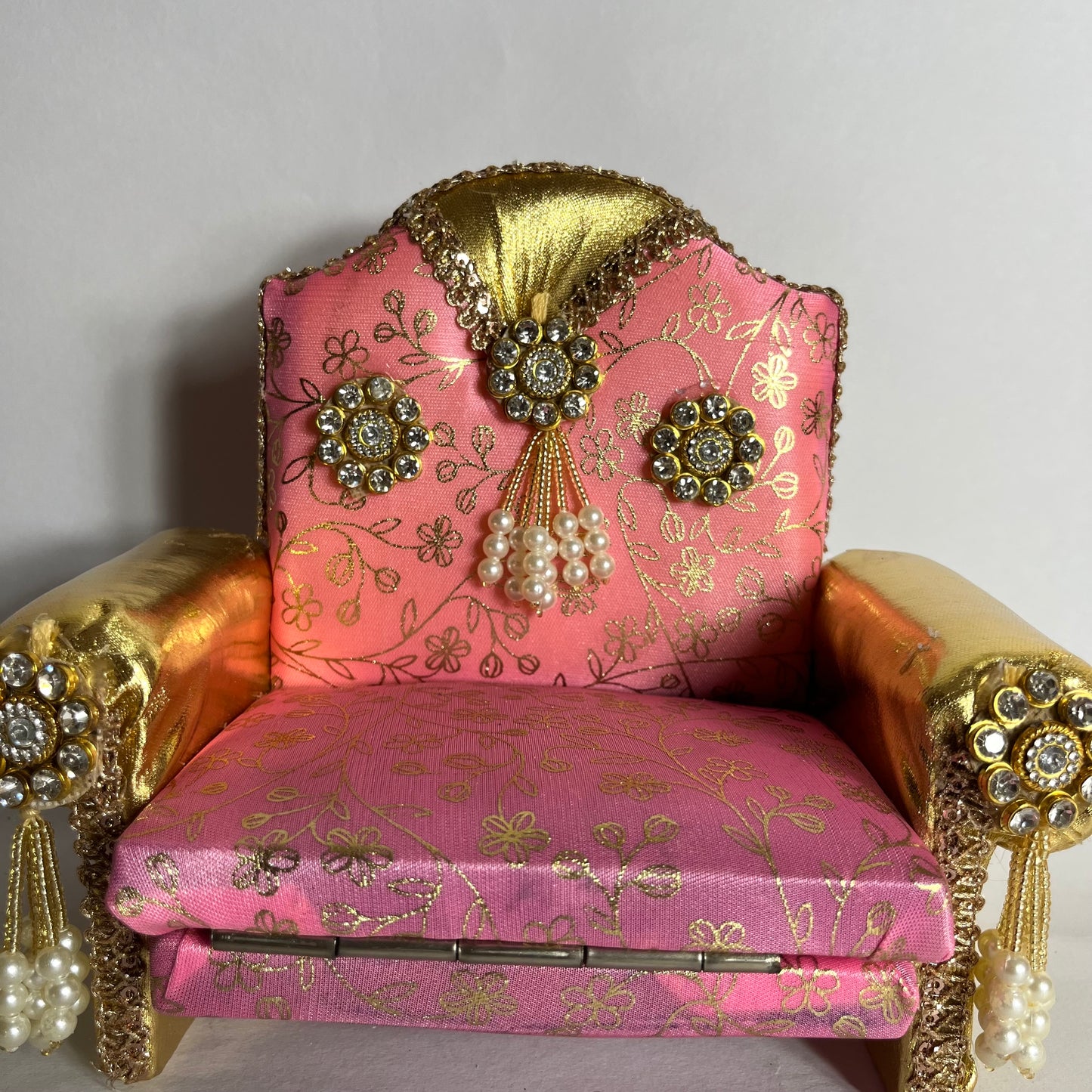 Thakur Ji Sofa-Bed Pink Singhasan