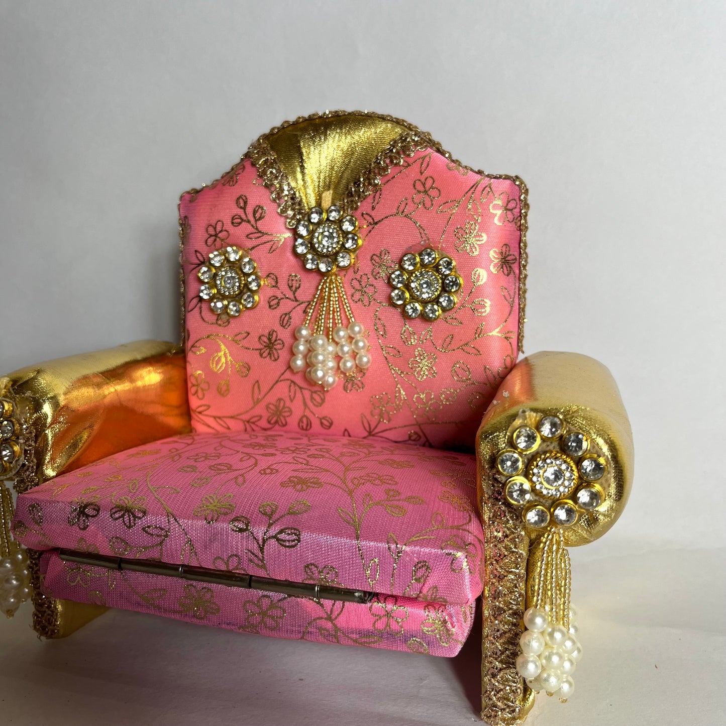 Thakur Ji Sofa-Bed Pink Singhasan