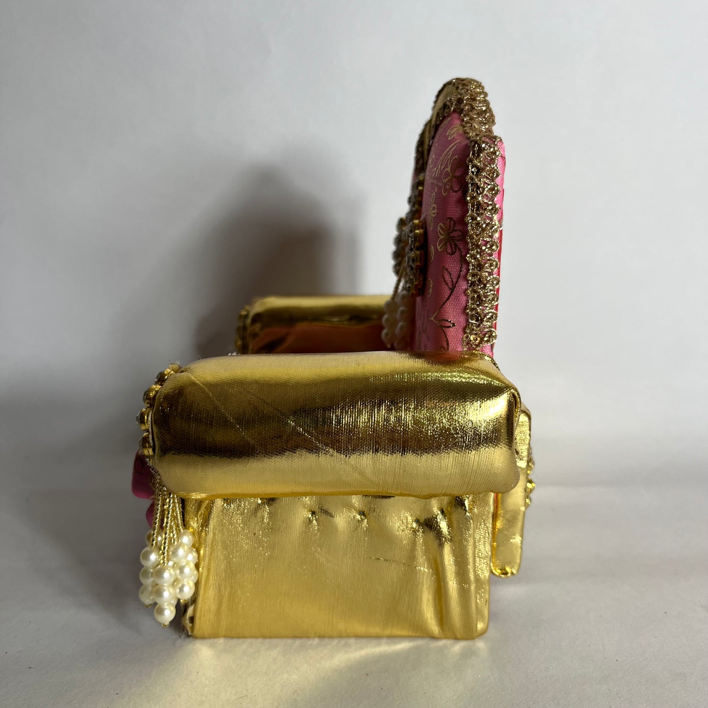 Thakur Ji Sofa-Bed Pink Singhasan