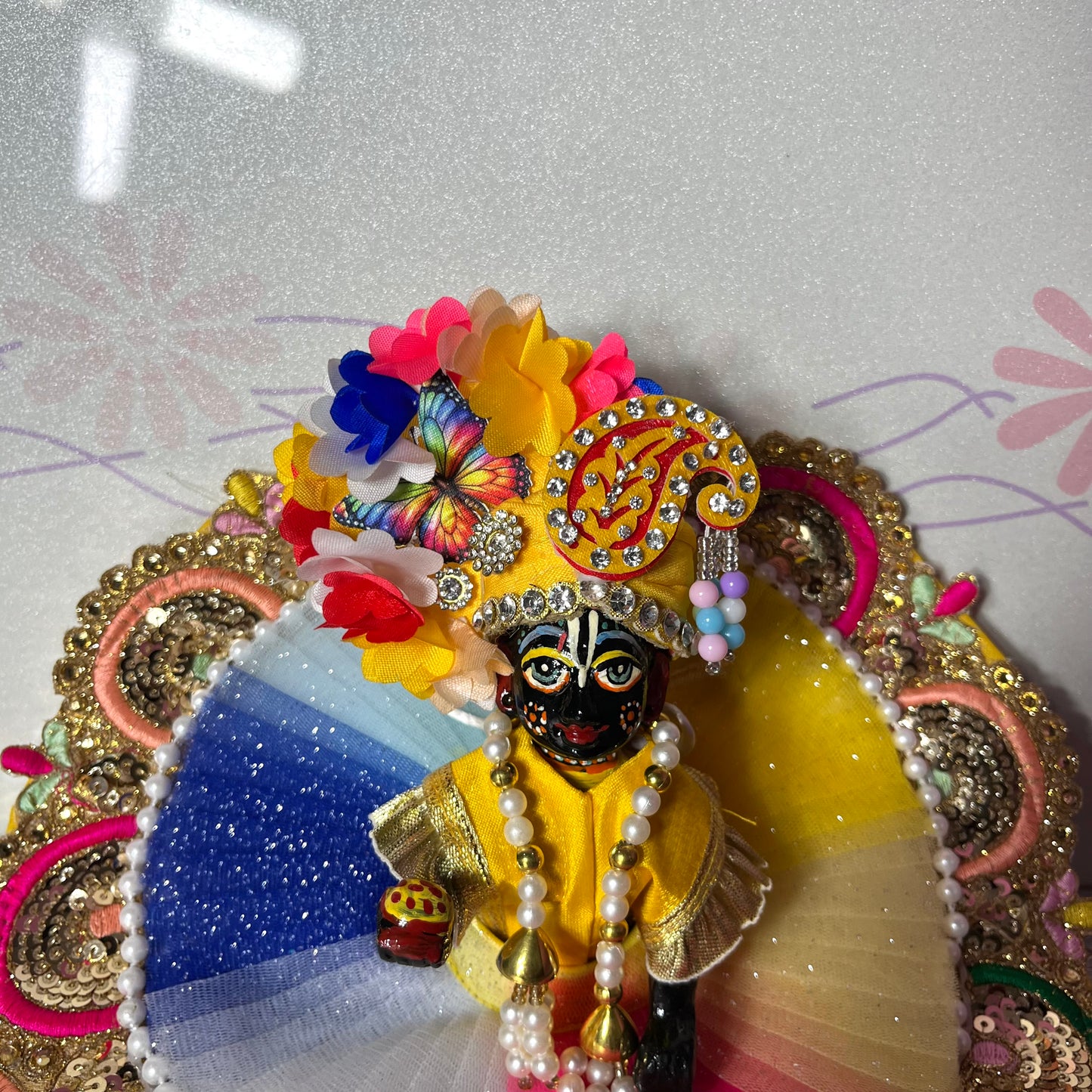 Thakur Ji Heavy Royal Multicolor Poshak