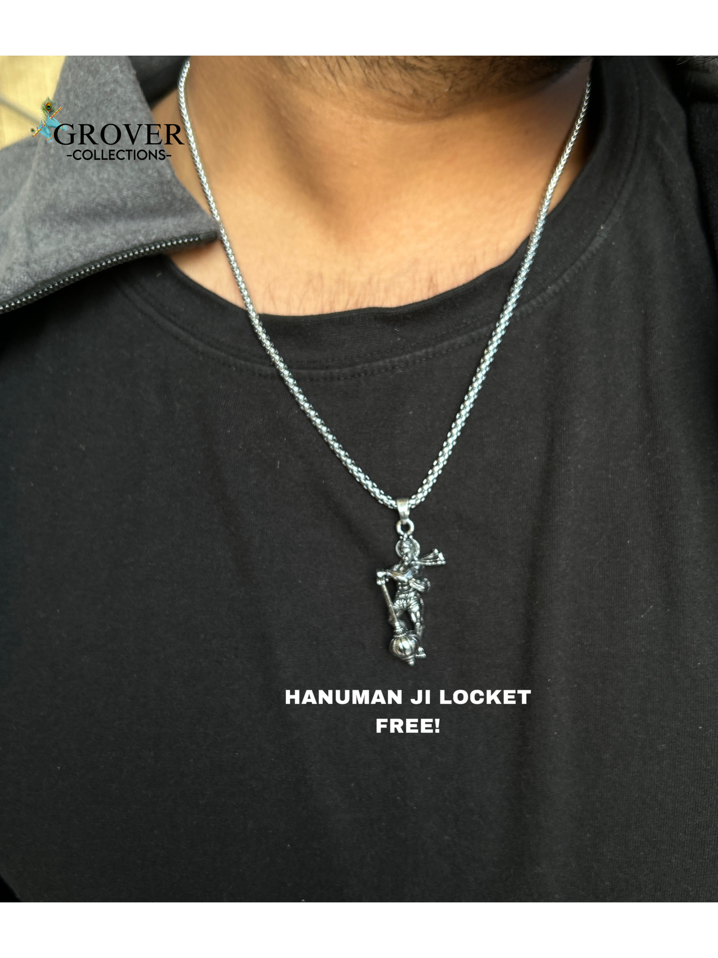 PREMANAND JI IDOL WITH FREE HANUMAN LOCKET