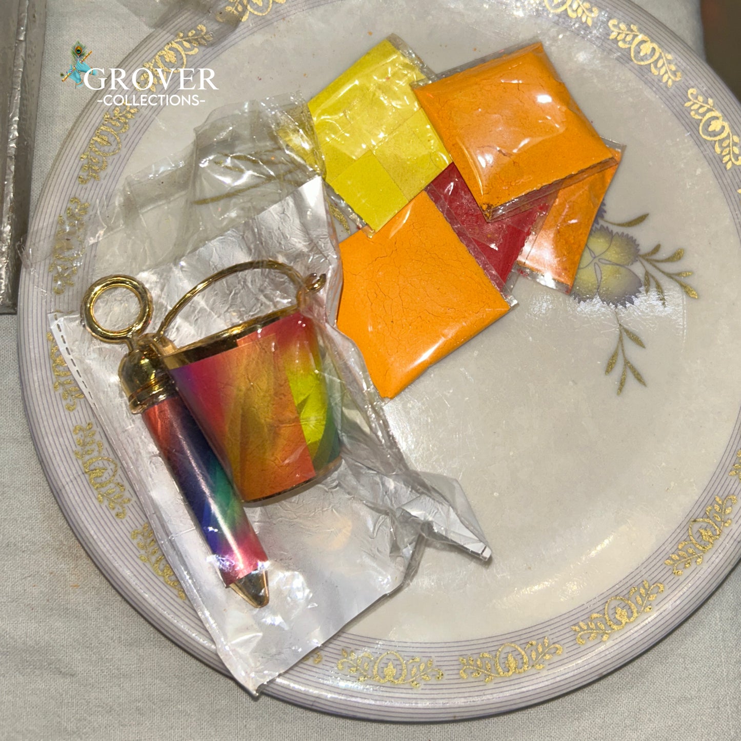 PICHKARI SET WITH CHANDAN COLORS🌸
