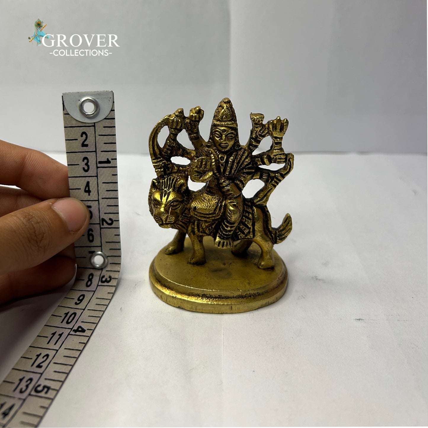 MAJESTIC SHERO WALI MATA IDOL IN BRASS
