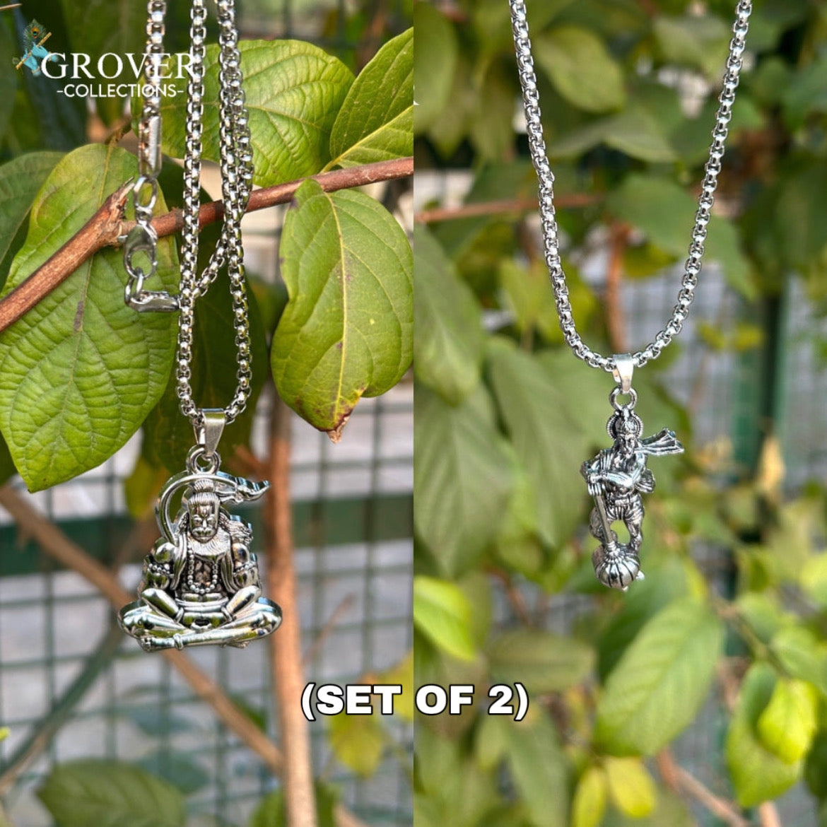 HANUMAN JI LOCKETS | BUY 1 GET 1 FREE (SET OF 2)