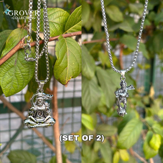 HANUMAN JI LOCKETS (SET OF 2)