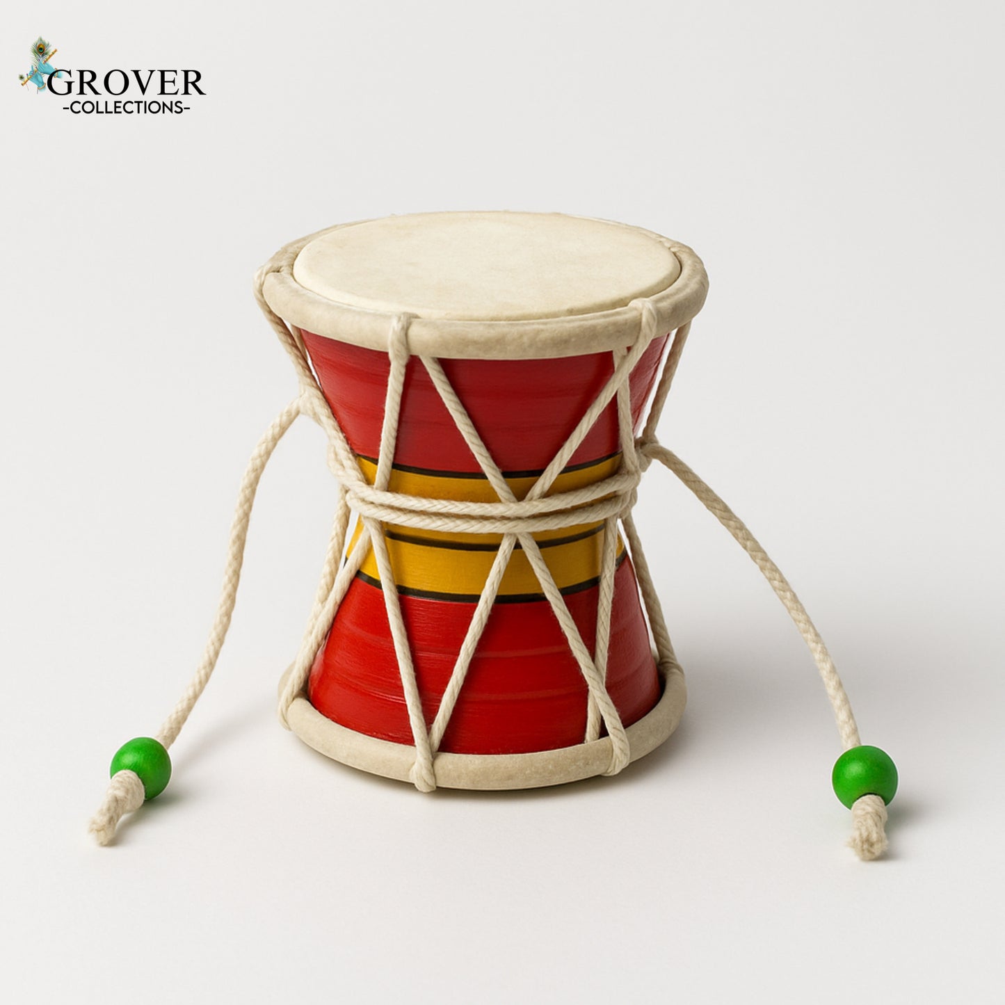 HANDCRAFTED SHIVJI WOODEN DAMRU