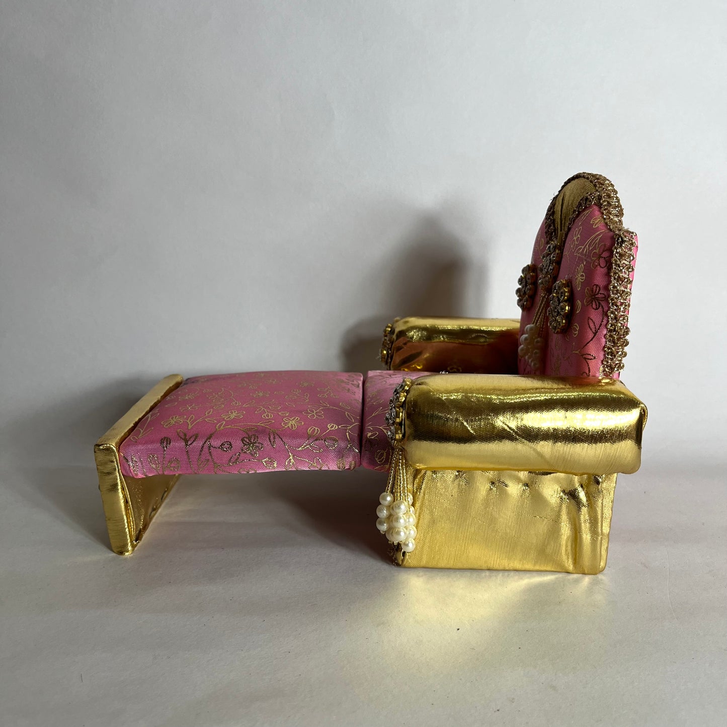 Thakur Ji Sofa-Bed Pink Singhasan