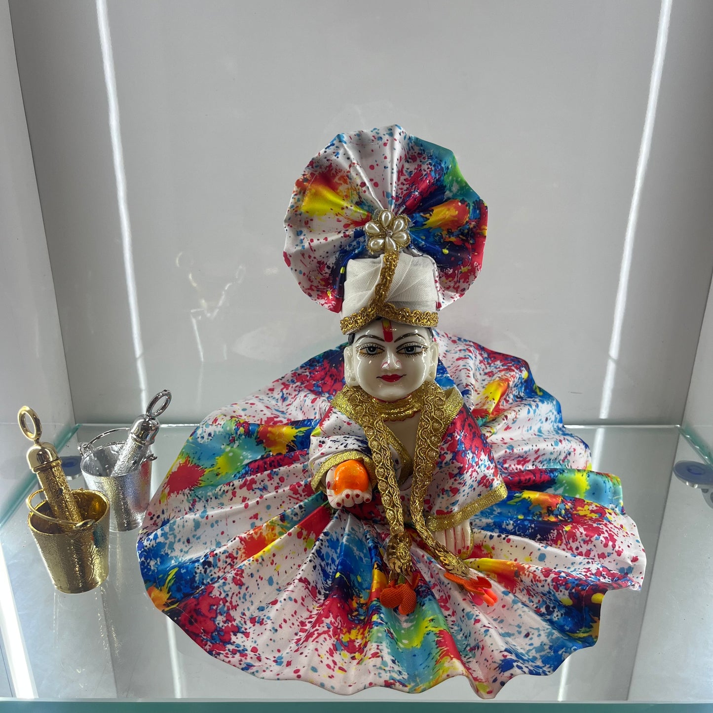 Holi special Thakur Ji Poshak Pagdi with Free Pichkari