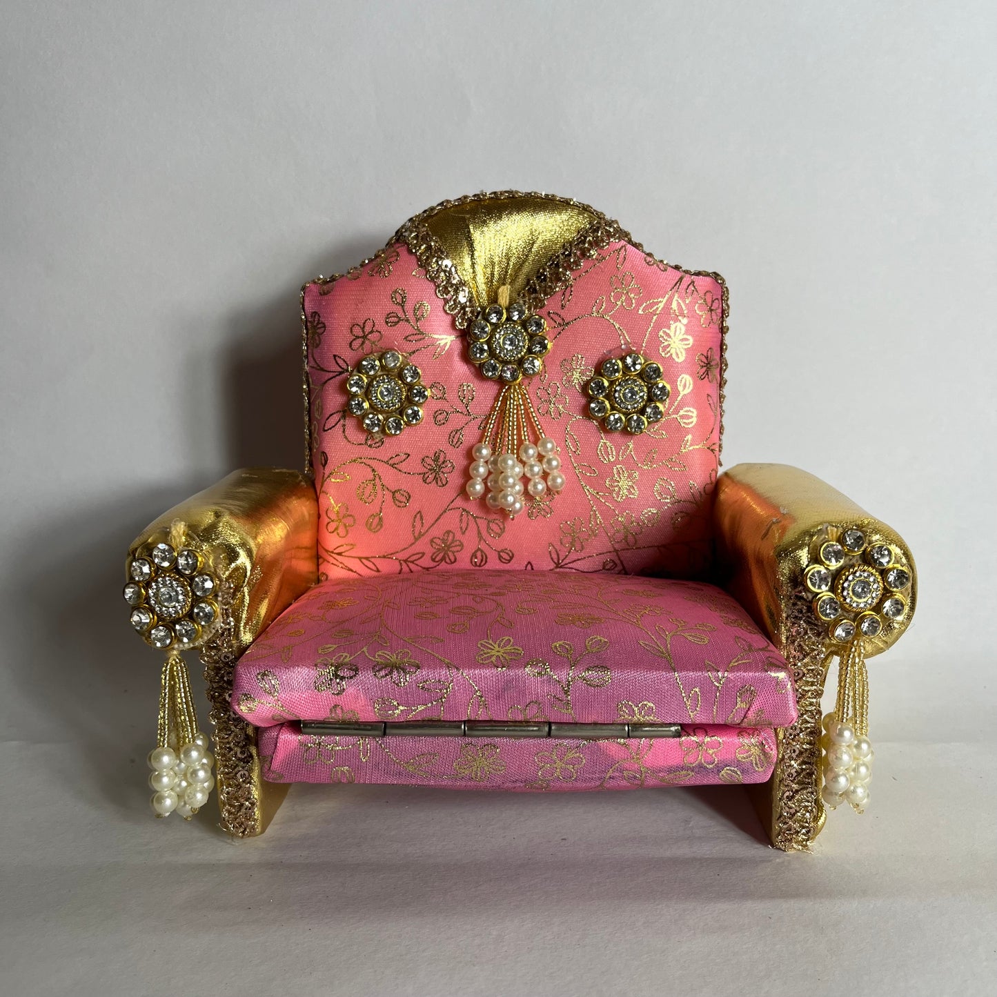 Thakur Ji Sofa-Bed Pink Singhasan