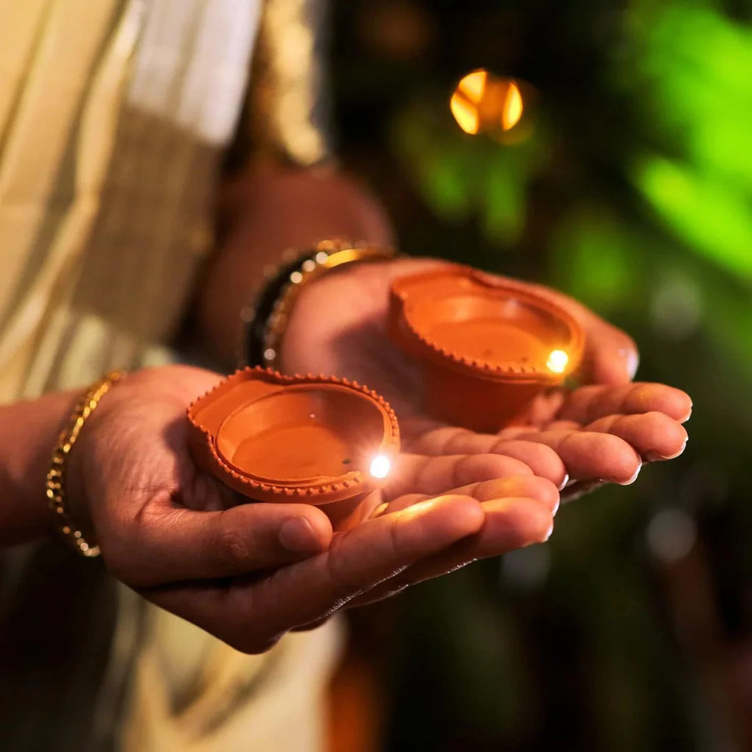 Water Sensor LED Diyas - No Fire, No Smoke, No Oil – Just Radiant Light