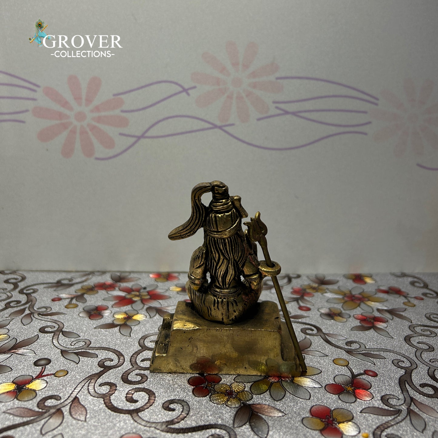 MAJESTIC LORD SHIVA IDOL IN BRASS