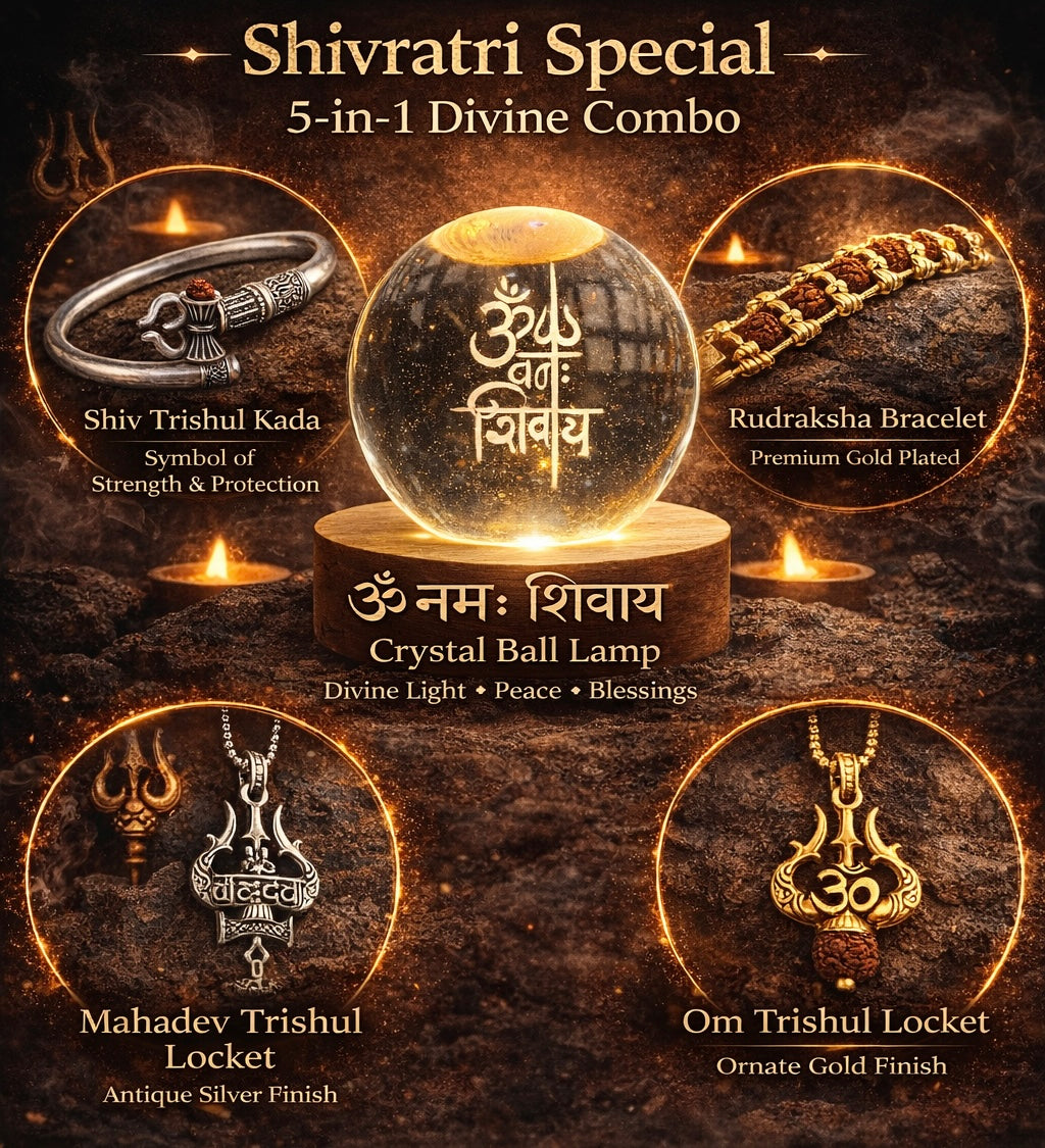 🔱 MAHA SHIVRATRI SPECIAL DIVINE COMBO (5 in 1)