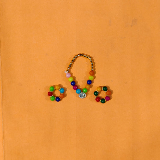 Multi Mala Kangan Set for Laddu Gopal Size 0 to 4
